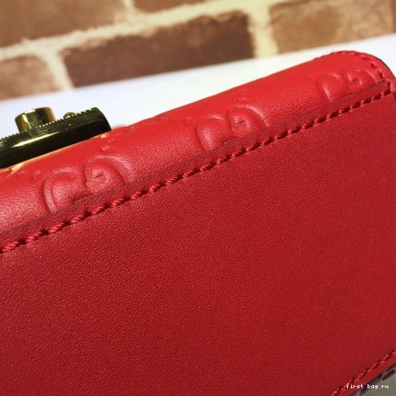 Firstbag ru small Signature GUCCI bag Gucci shoulder Padlock 0819